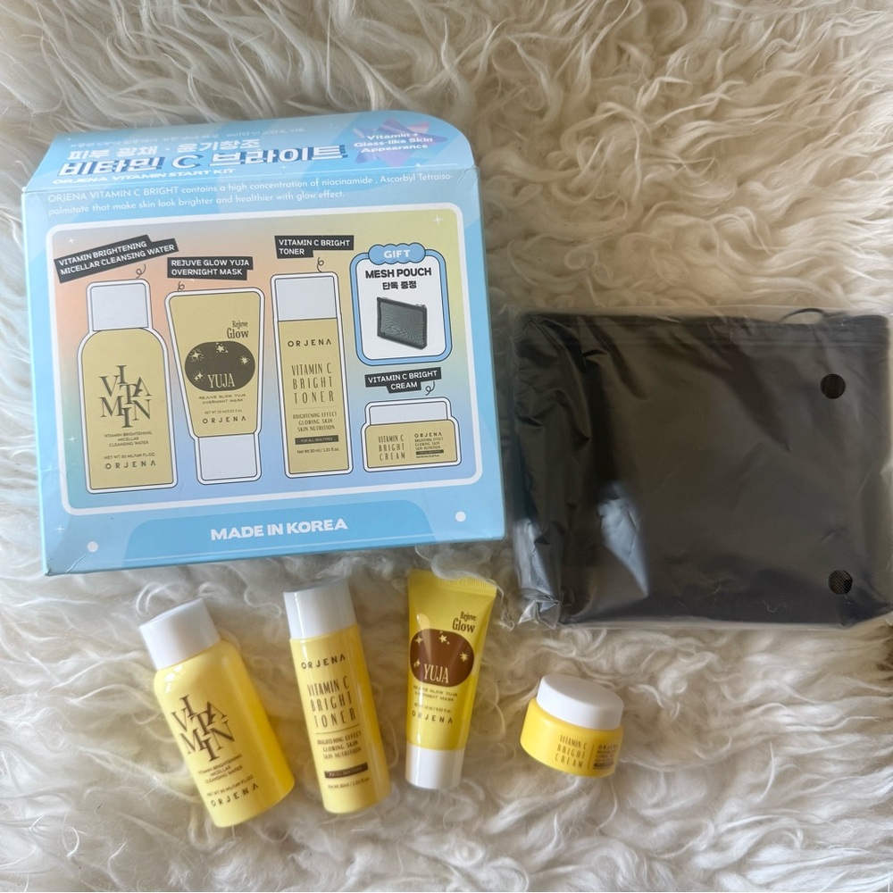 ORJENA VITAMIN C START KIT Bright/Glass-Like Skin Appearance *NEW
